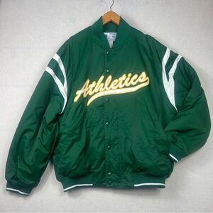 Y2K Oakland A’s Athletics Russell Athletic Jacket Men’s XL